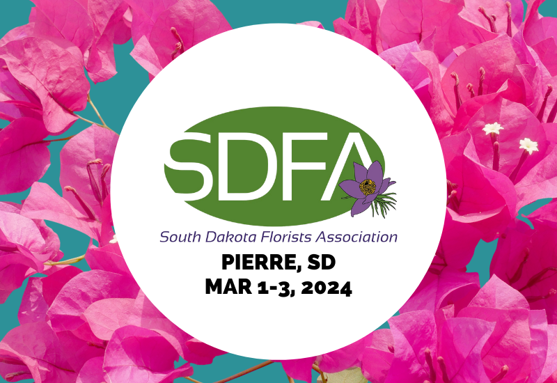 Representing Details Flowers at the 2024 South Dakota Florist